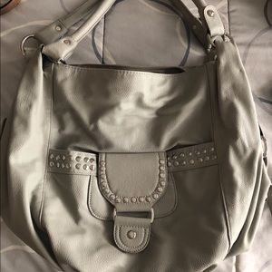 Grey purse